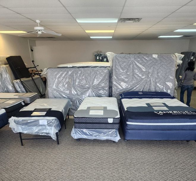 showroom at Derby Mattress