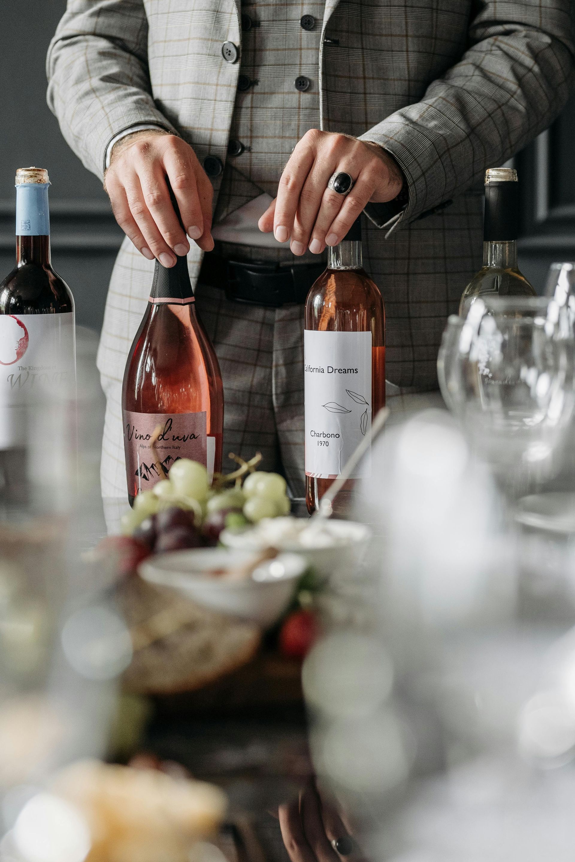 Vineyard and wine tasting event packages