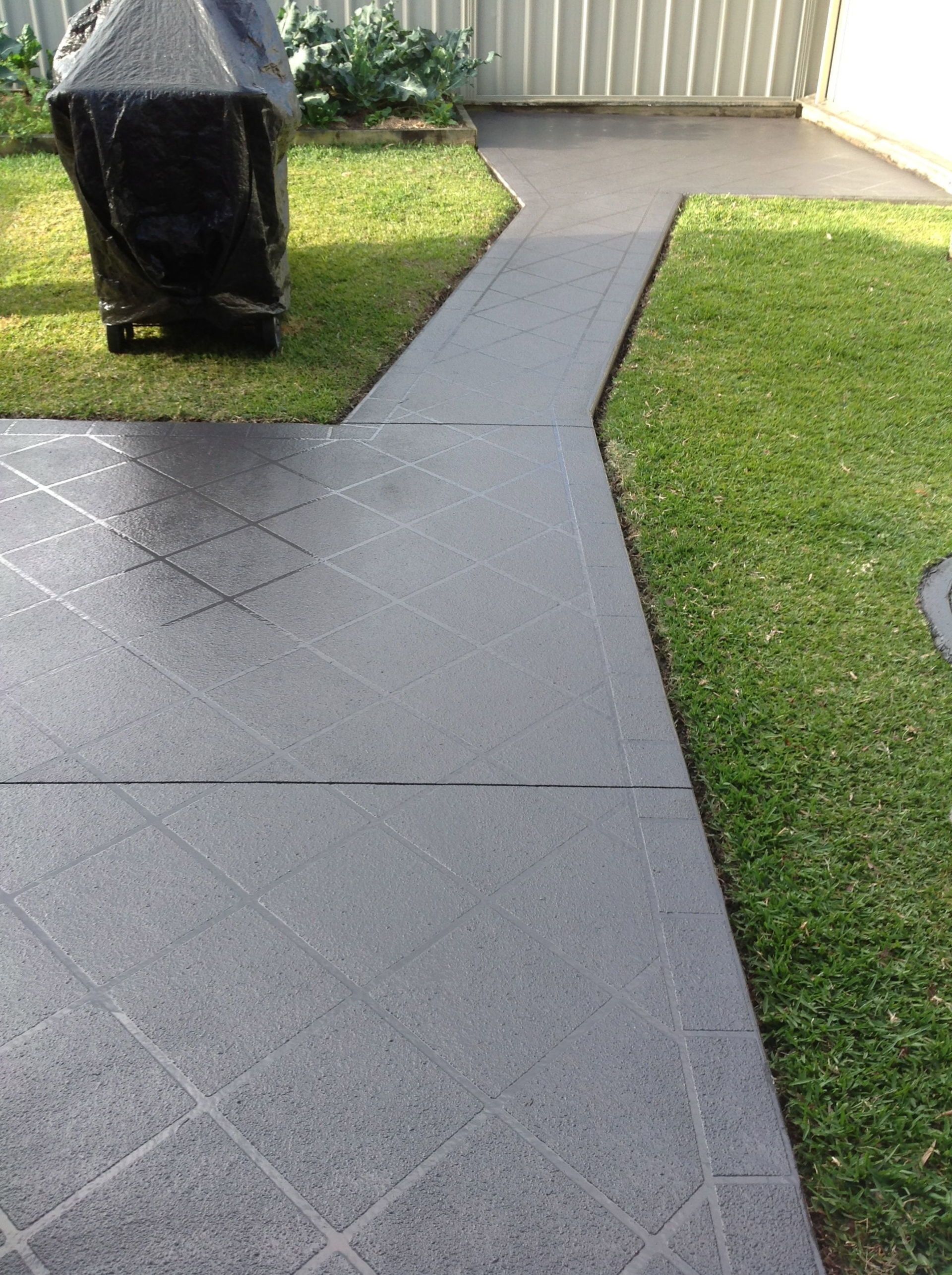 Gloss Concrete Sealing After — Newcastle, NSW — Haitch’s Concrete Resurfacing