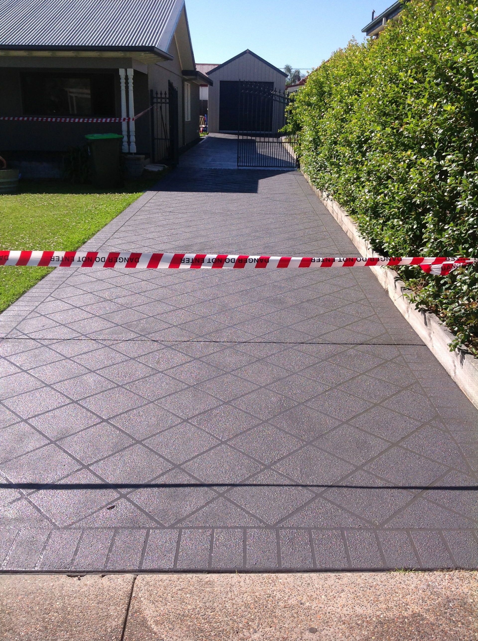 Decorative Sealer After — Newcastle, NSW — Haitch’s Concrete Resurfacing