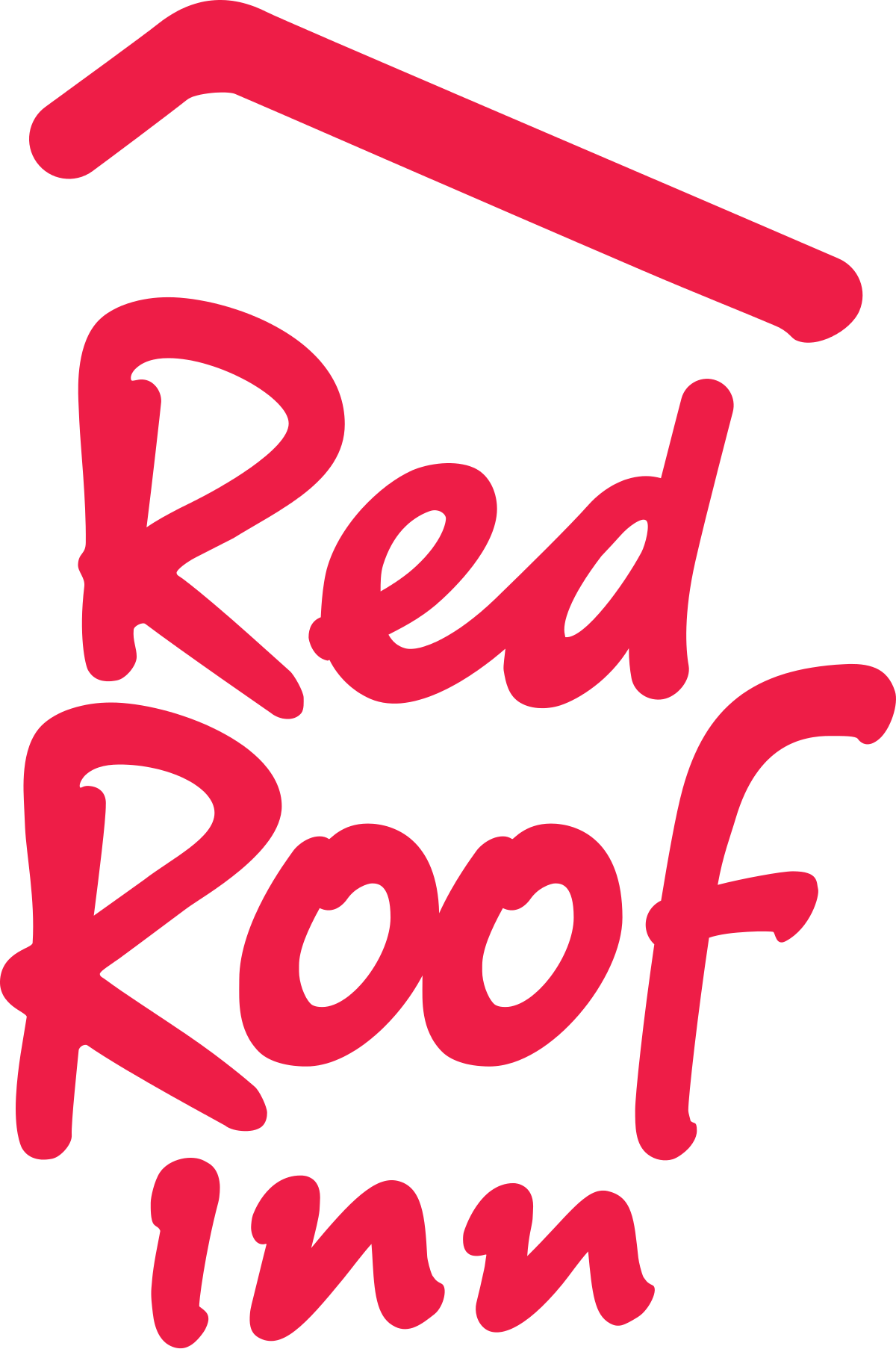 a red roof inn logo on a white background