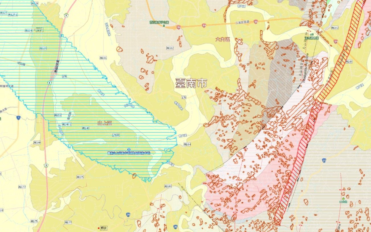 台南地質鑽探調查-地質敏感區調查