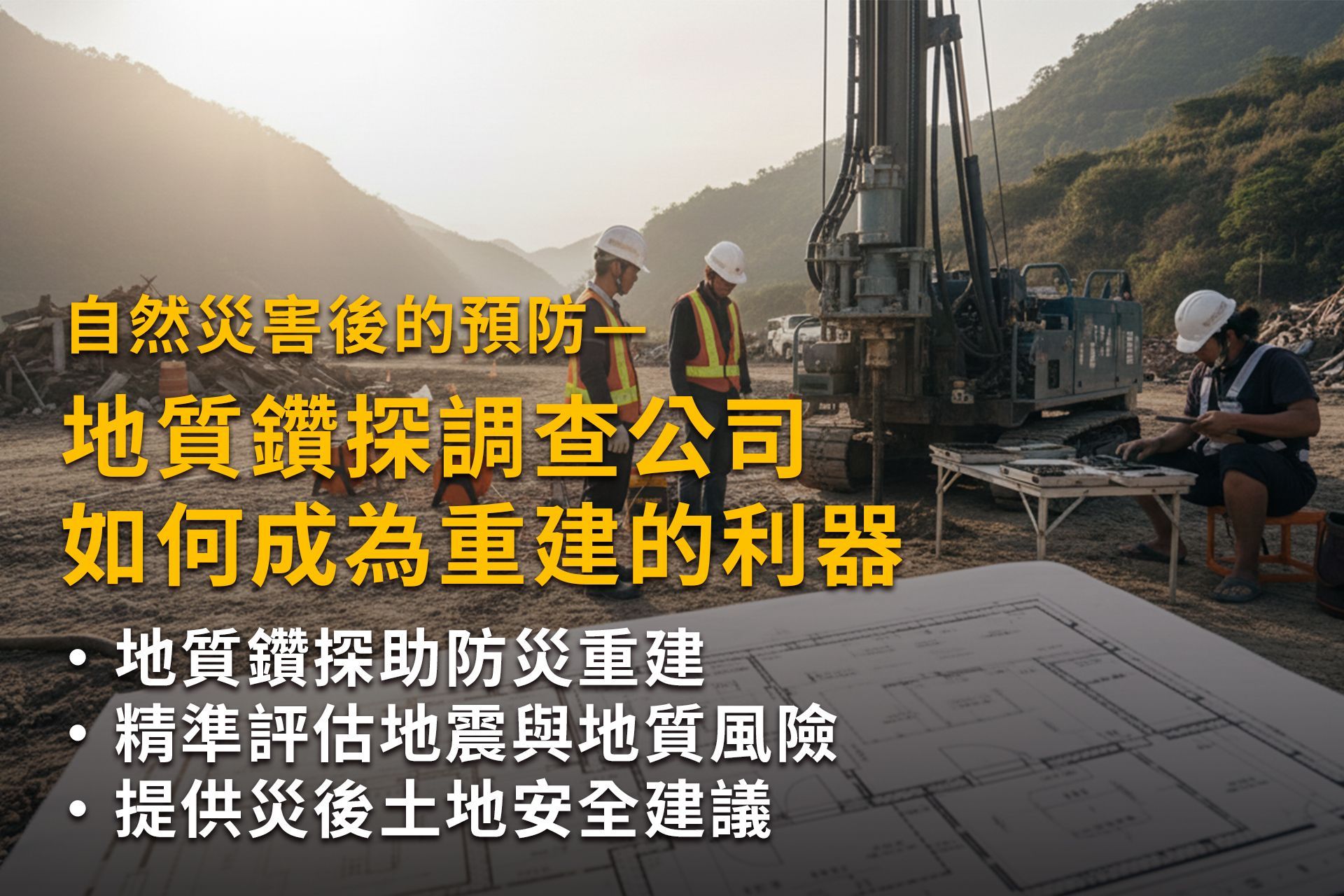 自然災害後的預防