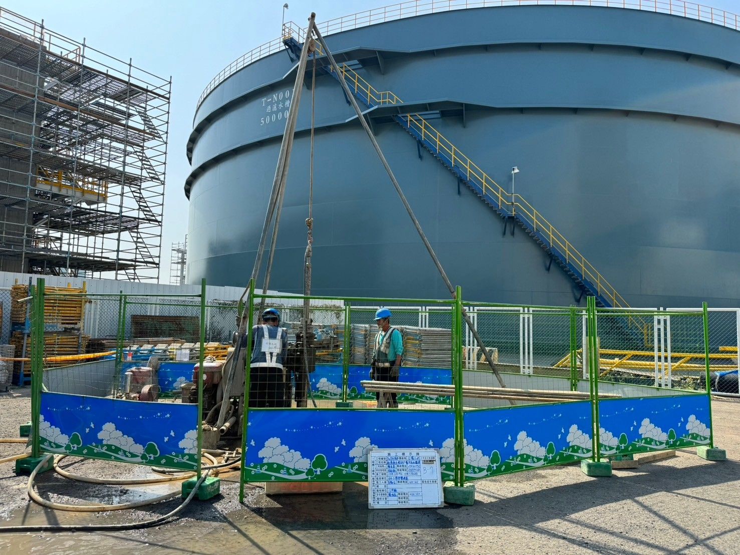 台南地質鑽探-工程實績-工廠廠房-案例