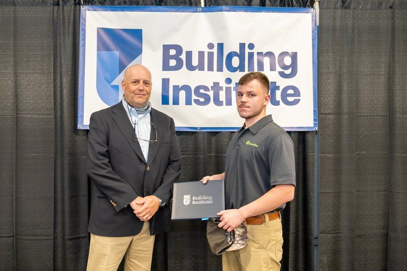 Student Number 1 with Diploma — Lexington, KY — Building Institute of Central KY
