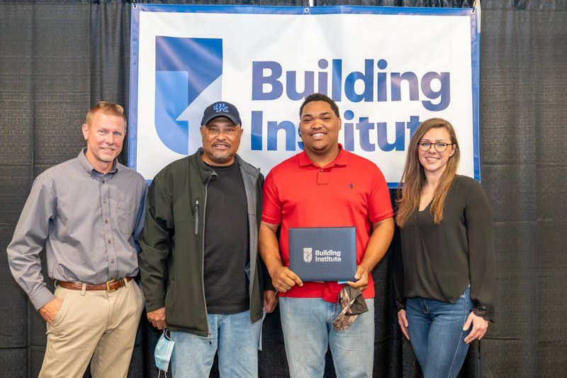 Student Number 9 with Diploma — Lexington, KY — Building Institute of Central KY