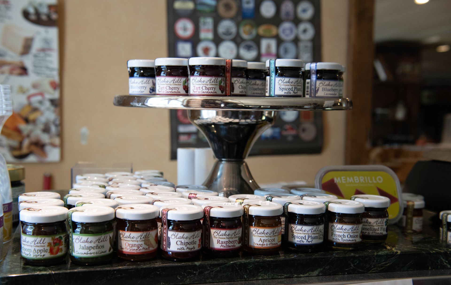 Local preserves go great with cheese - Ludlow VT