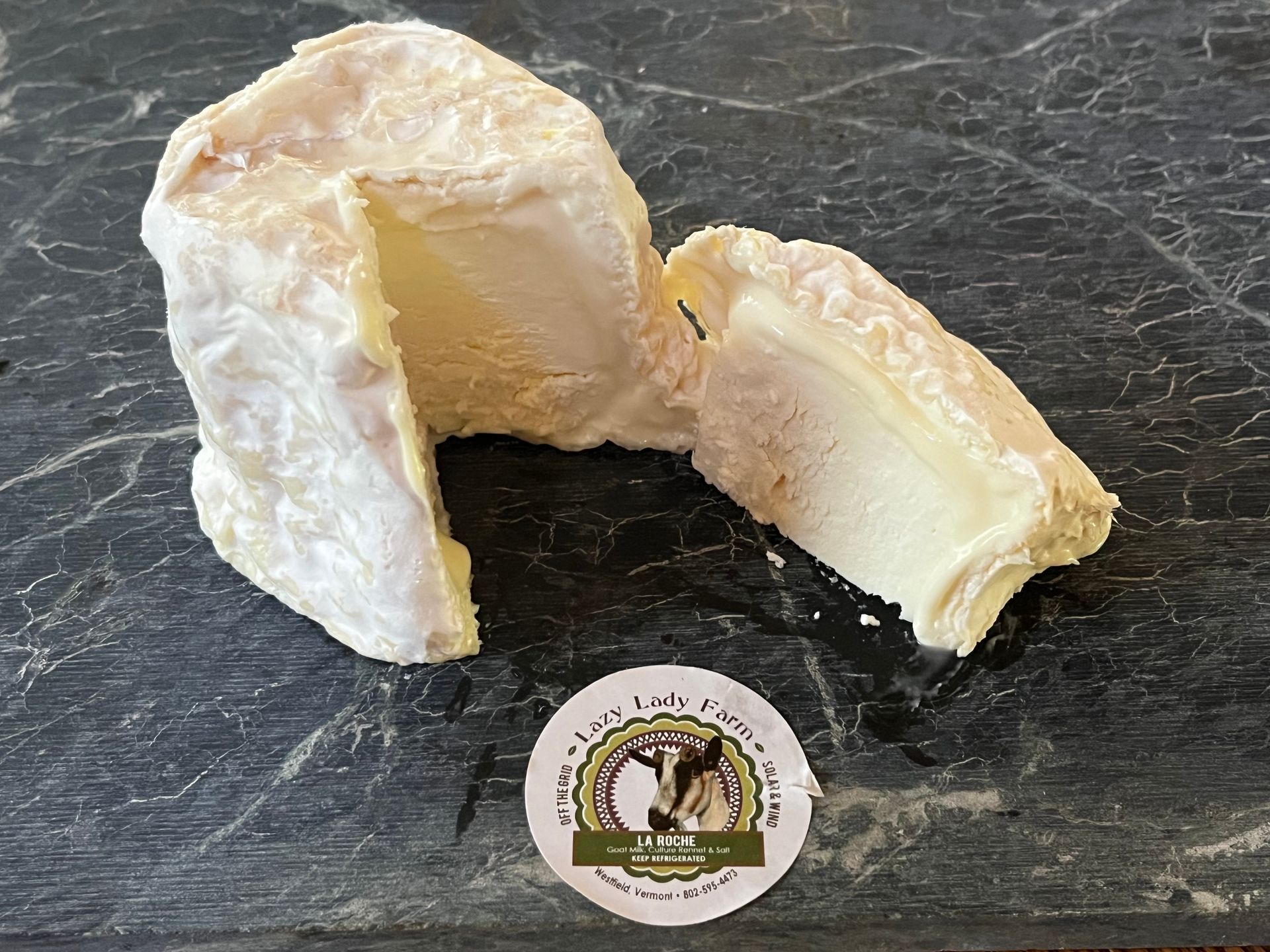 La Roche Goat Cheese available at The Wine & Cheese Depot in Ludlow, Vermont