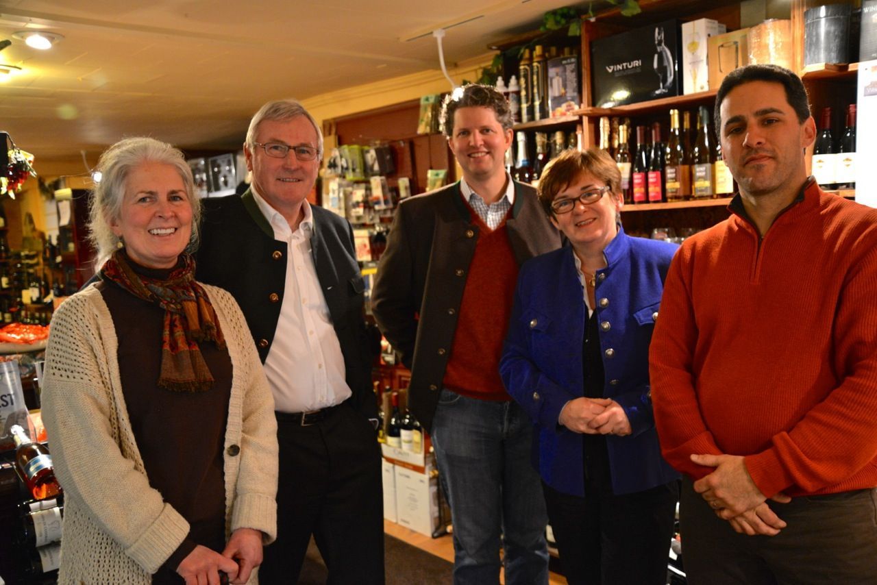Wine tasting at The Wine & Cheese Depot, Ludlow, VT