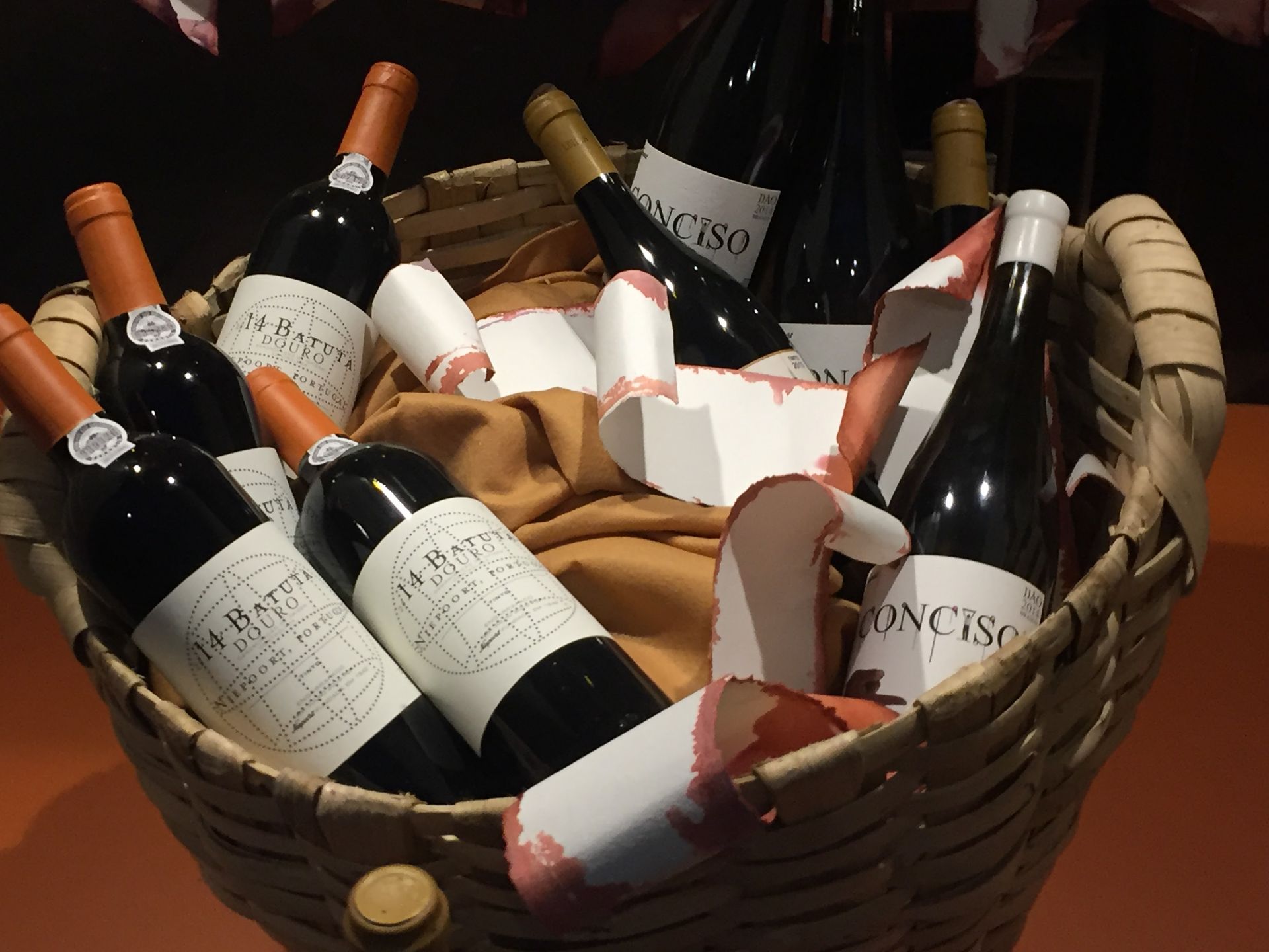 Large selection of wines to choose from