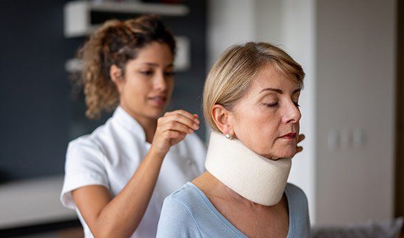 Woman With Neck Injury — Spokane, WA — Fannin Litigation Group