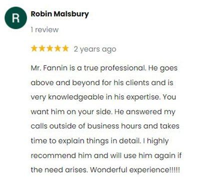 Robin's Review — Spokane, WA — Fannin Litigation Group