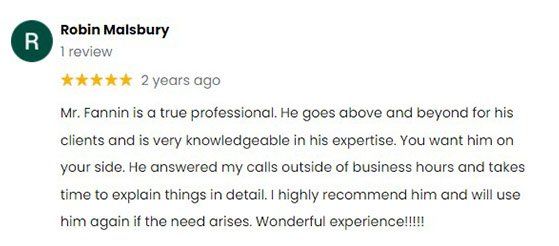 Robin M. Review — Spokane, WA — Fannin Litigation Group