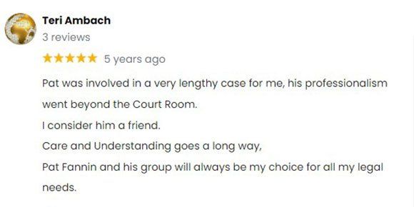 Teri A. Review — Spokane, WA — Fannin Litigation Group