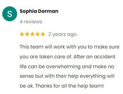 Sophia G. Review — Spokane, WA — Fannin Litigation Group