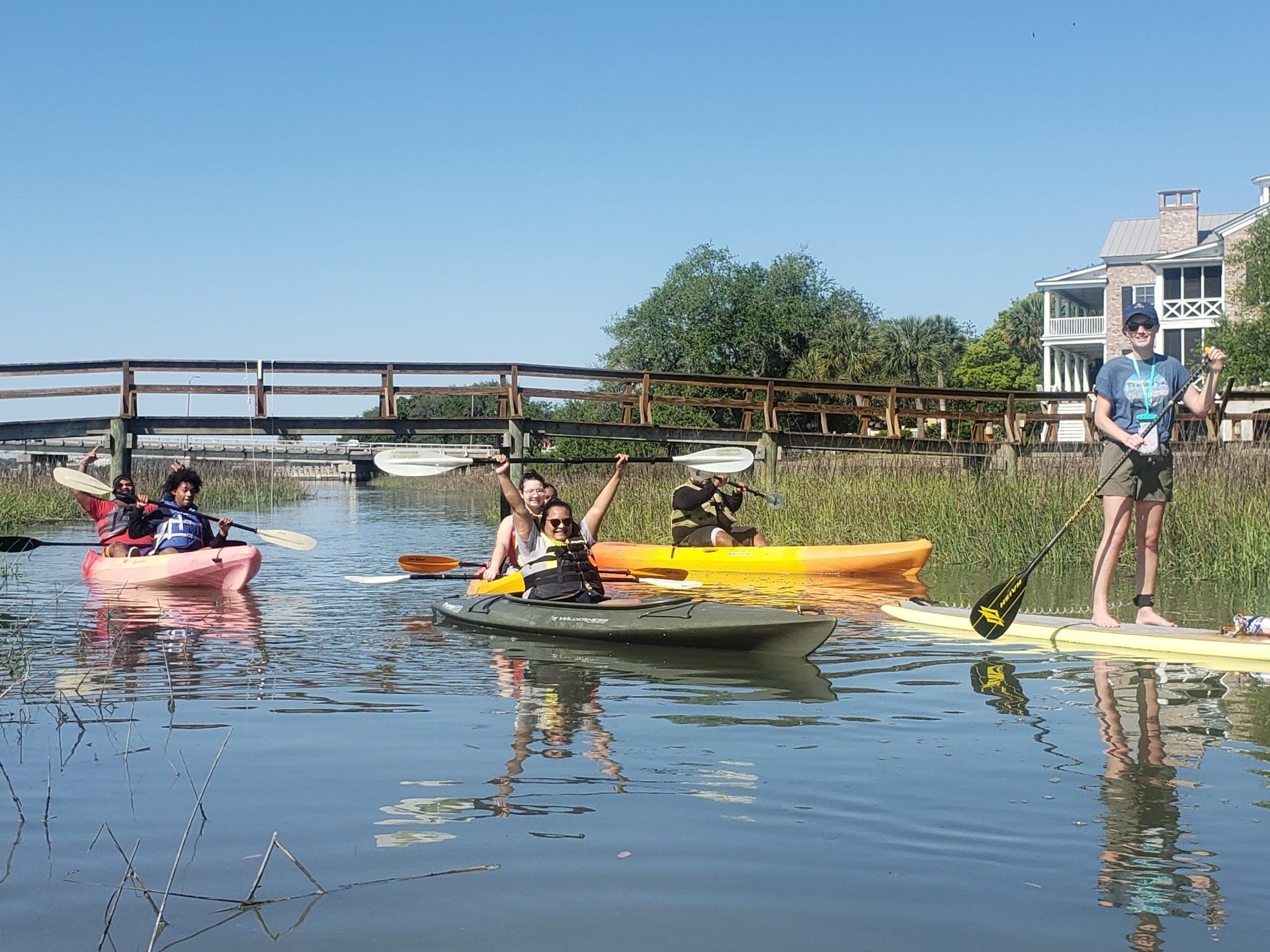beaufort lands end tours stand up paddle