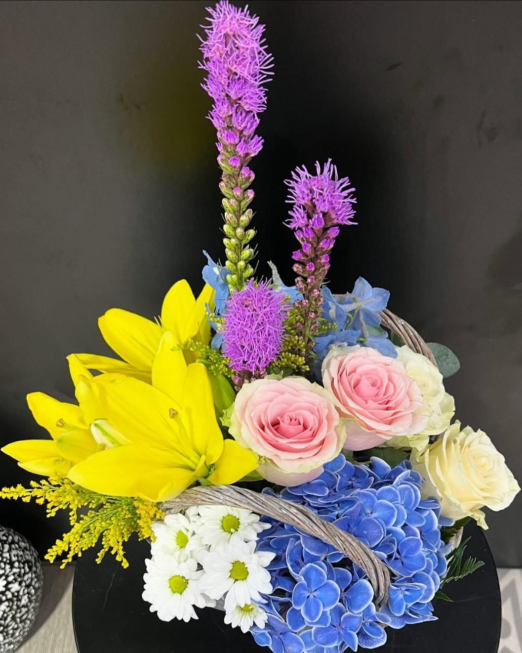 A Basket Filled With Flowers — Floret In Lismore, NSW