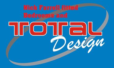 Nick Farrell  and Total Design Fitted Bedrooms Logo