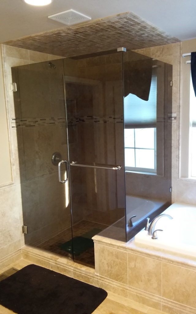 Tinted Glass Shower - Glass Shop in Littleton, CO