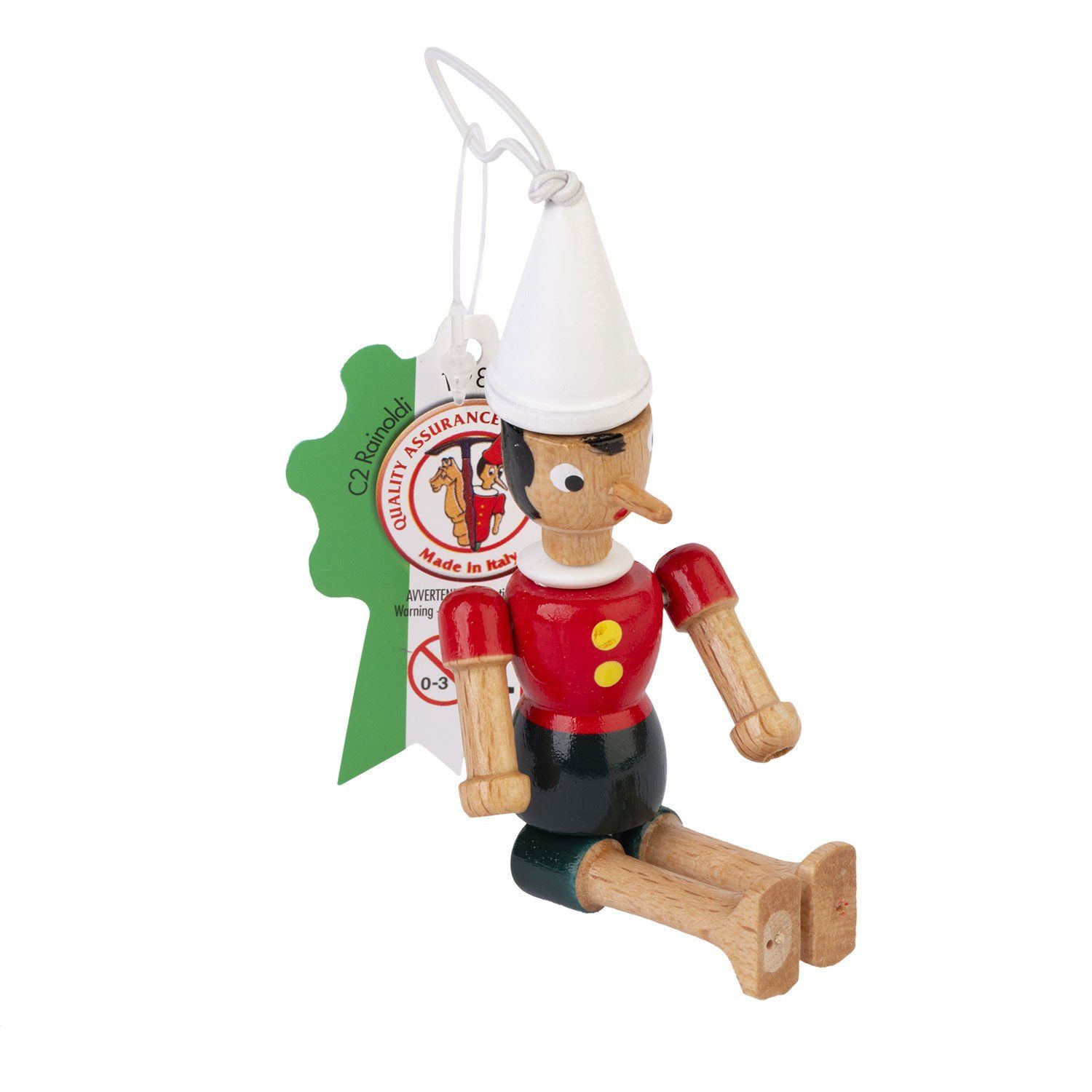 burattino Pinocchio in legno