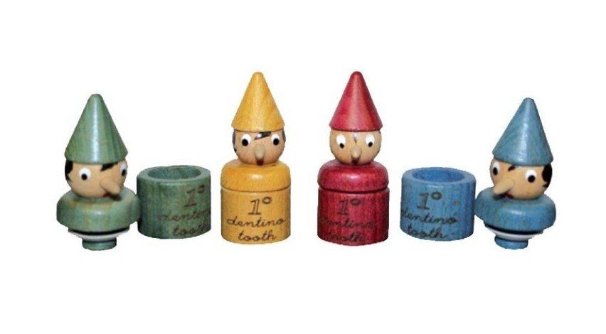 Pinocchio porta dentino