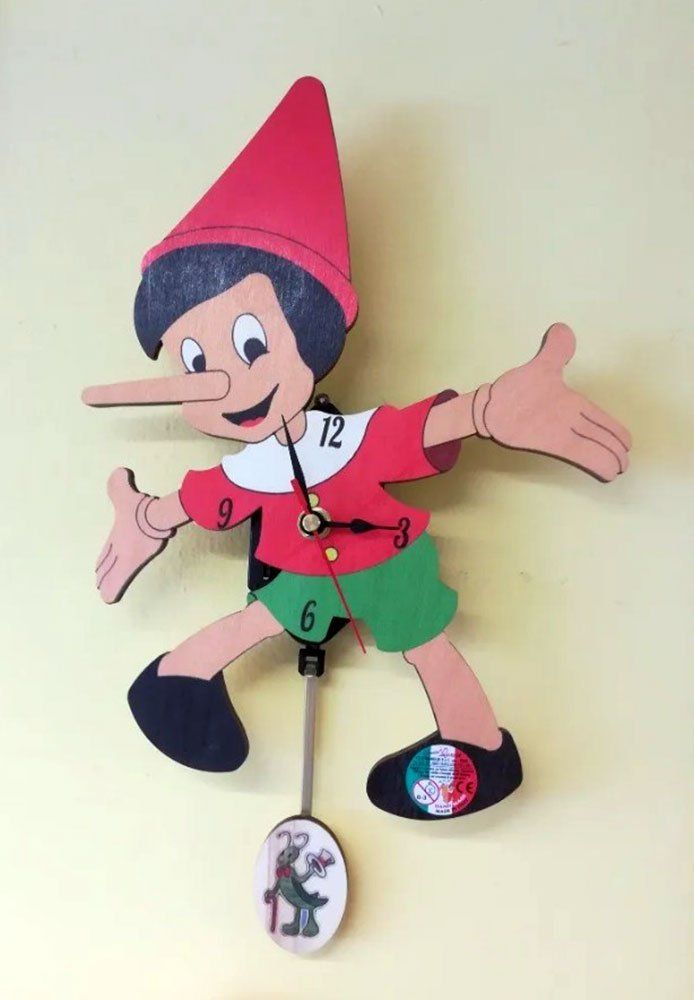 orologio da muro Pinocchio