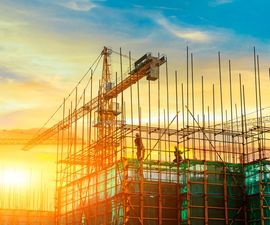 Construction with Crane — Derwent Park, TAS — Industrial Licencing Solutions