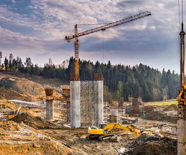 Construction with Crane Construction with Crane