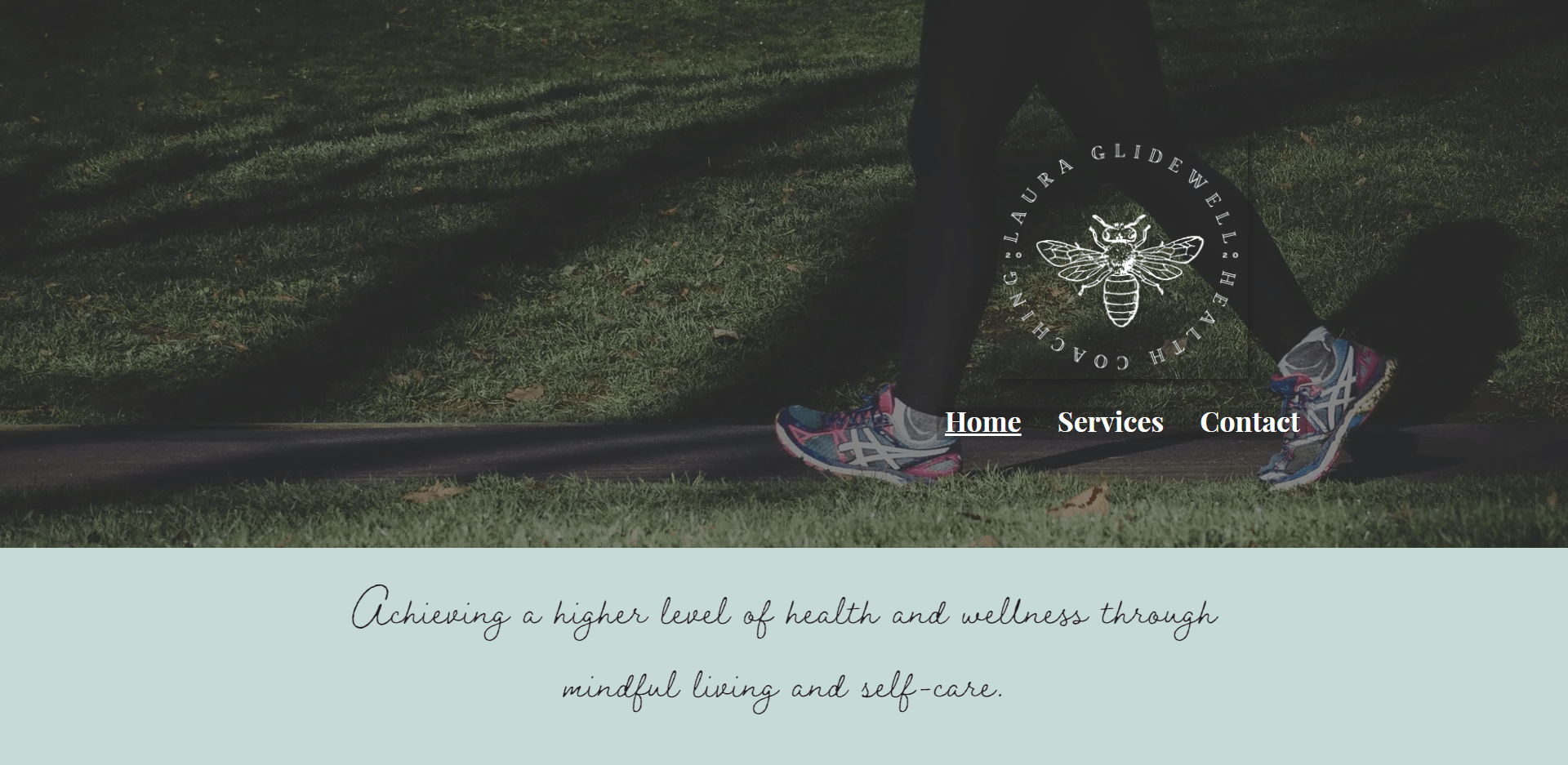 Laura Glidewell Coaching landing page