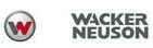 The wacker neuson logo is on a white background.
