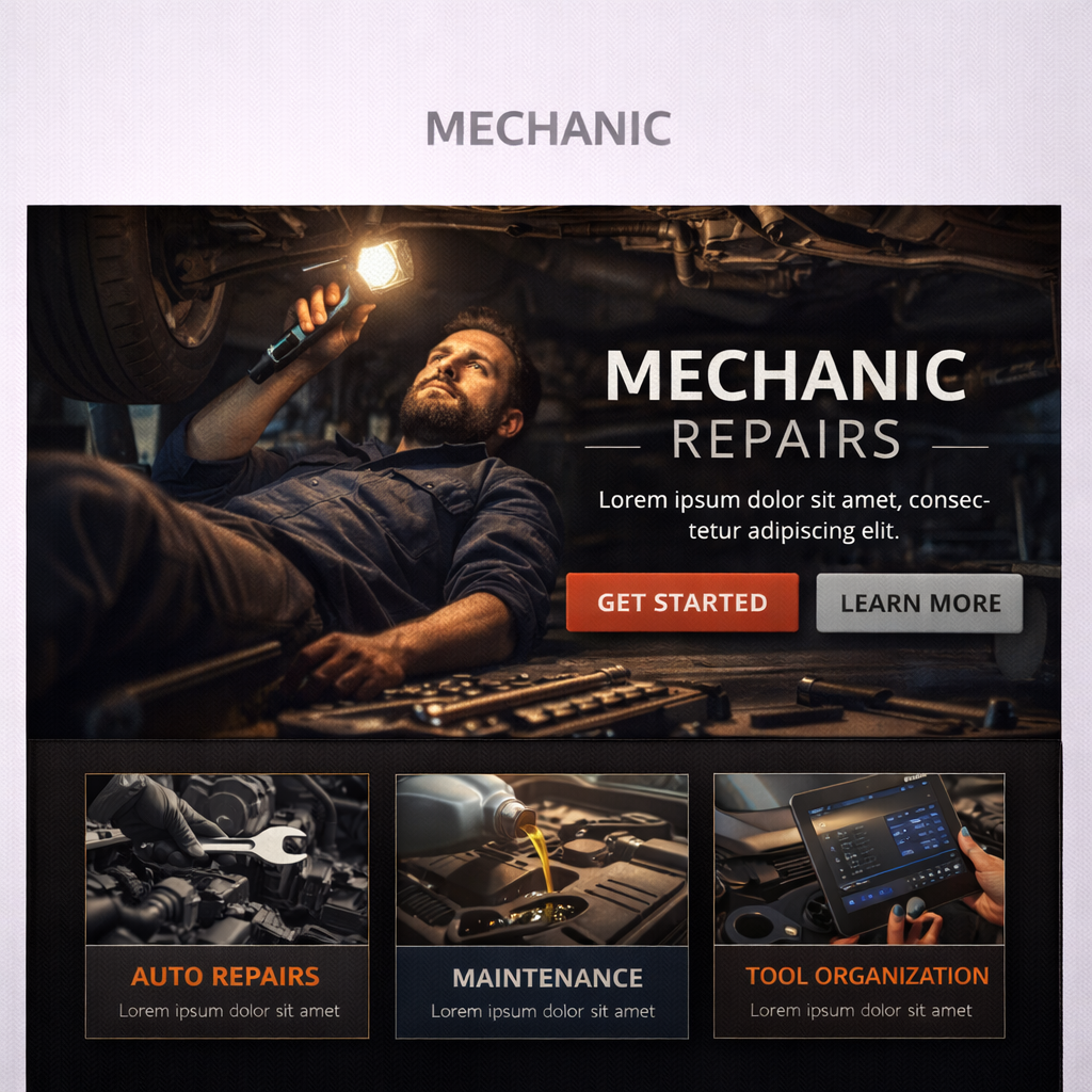 Mechanic style preview