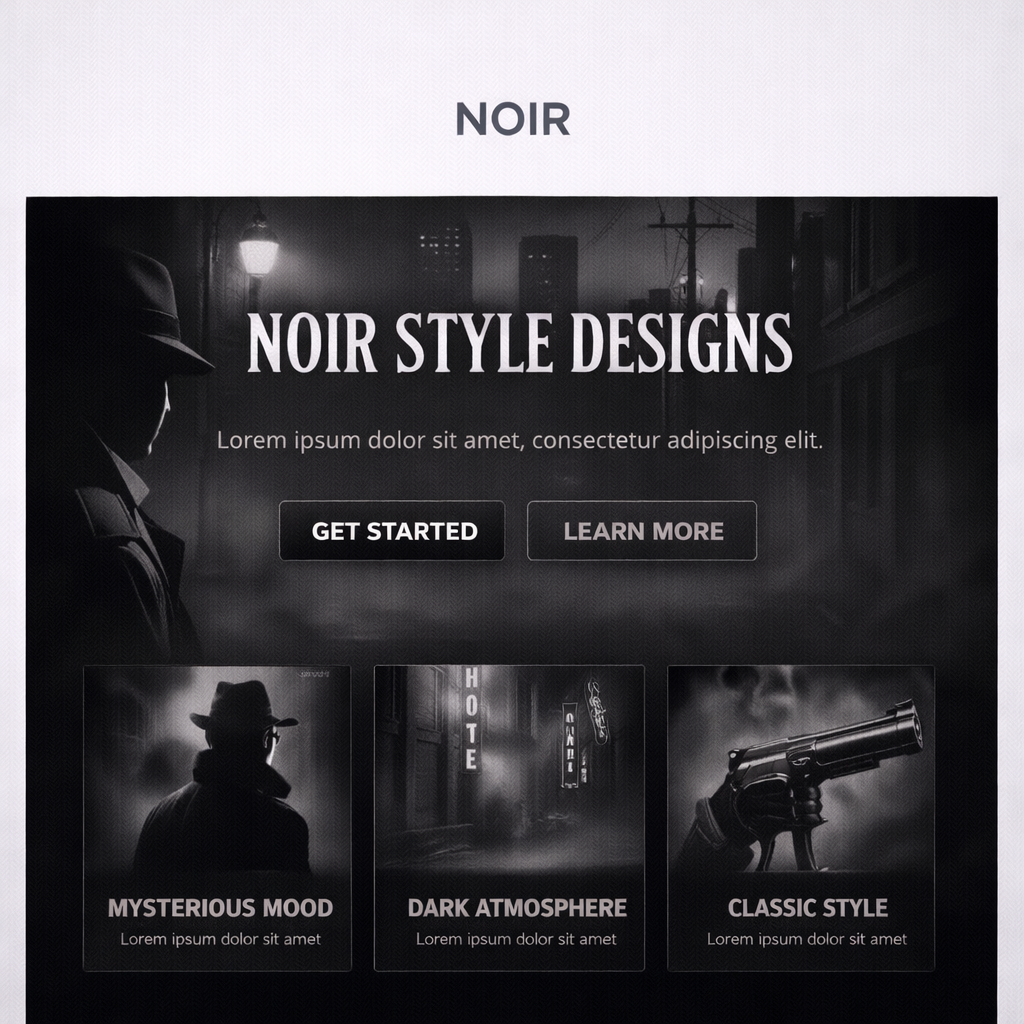 Noir style preview