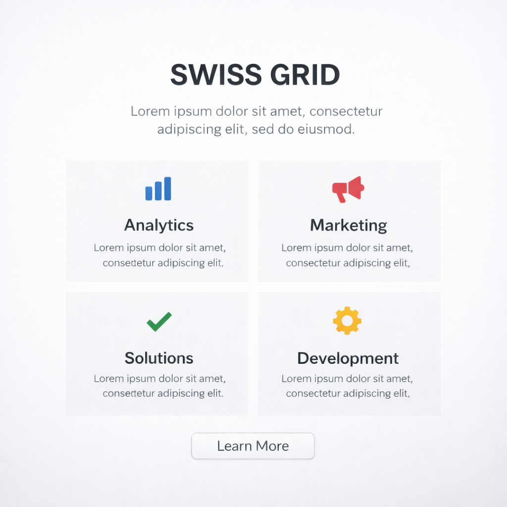 Swiss Grid style preview