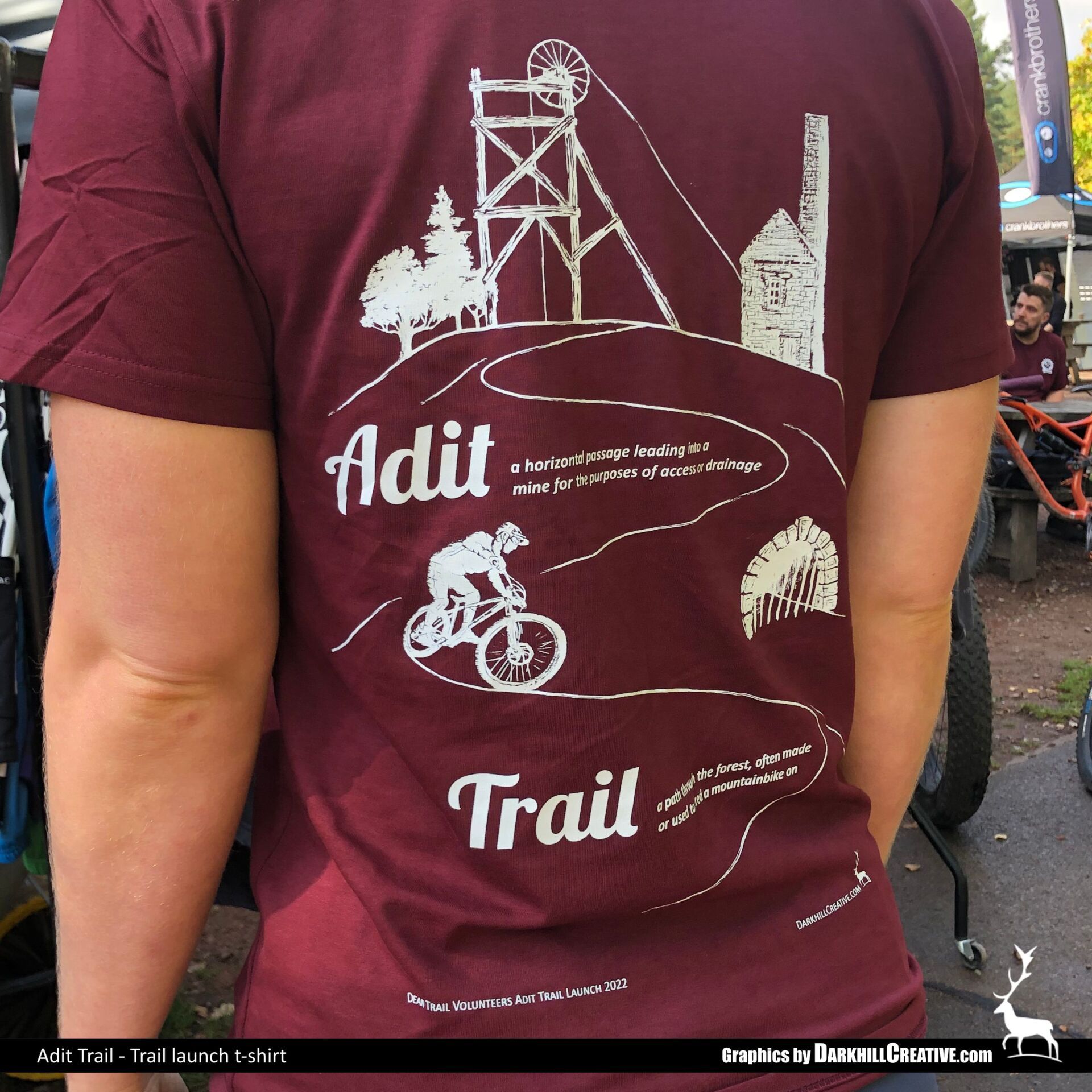 Adit Trail - Trail launch event t-shirt