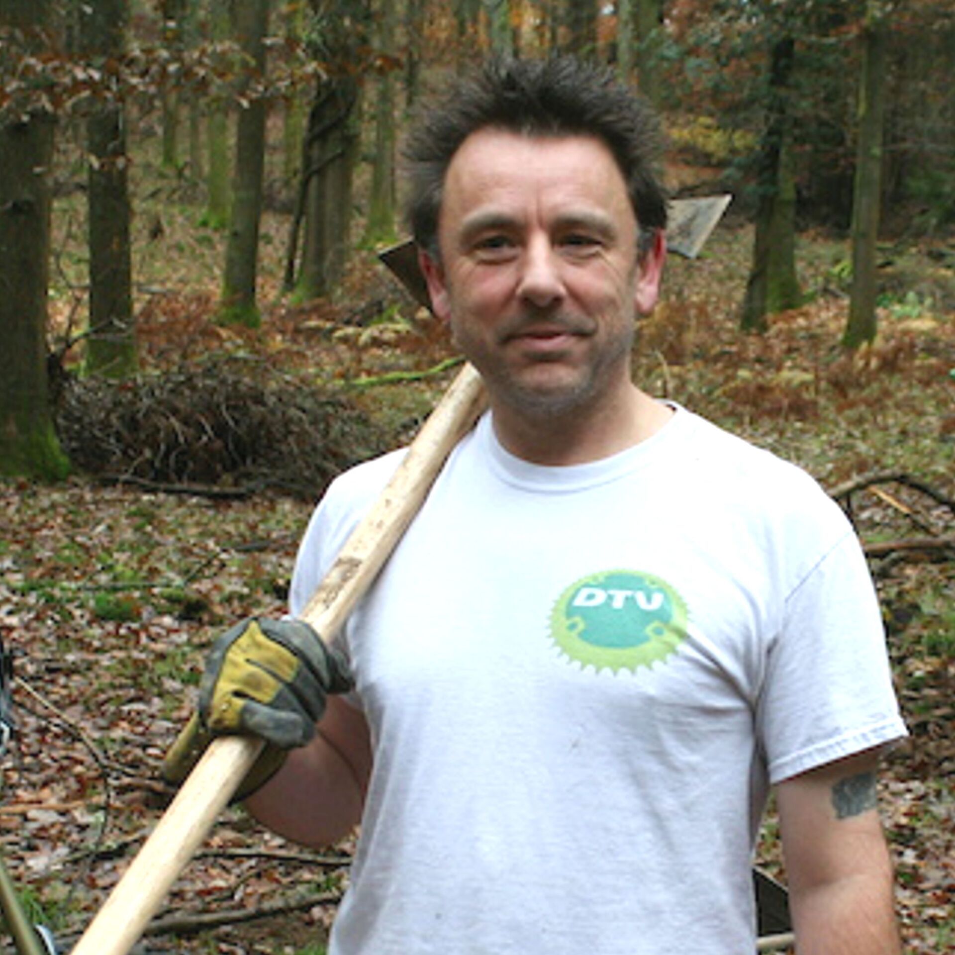 Picture of committee member Alan - Dig Officer for the Dean Trail Volunteers