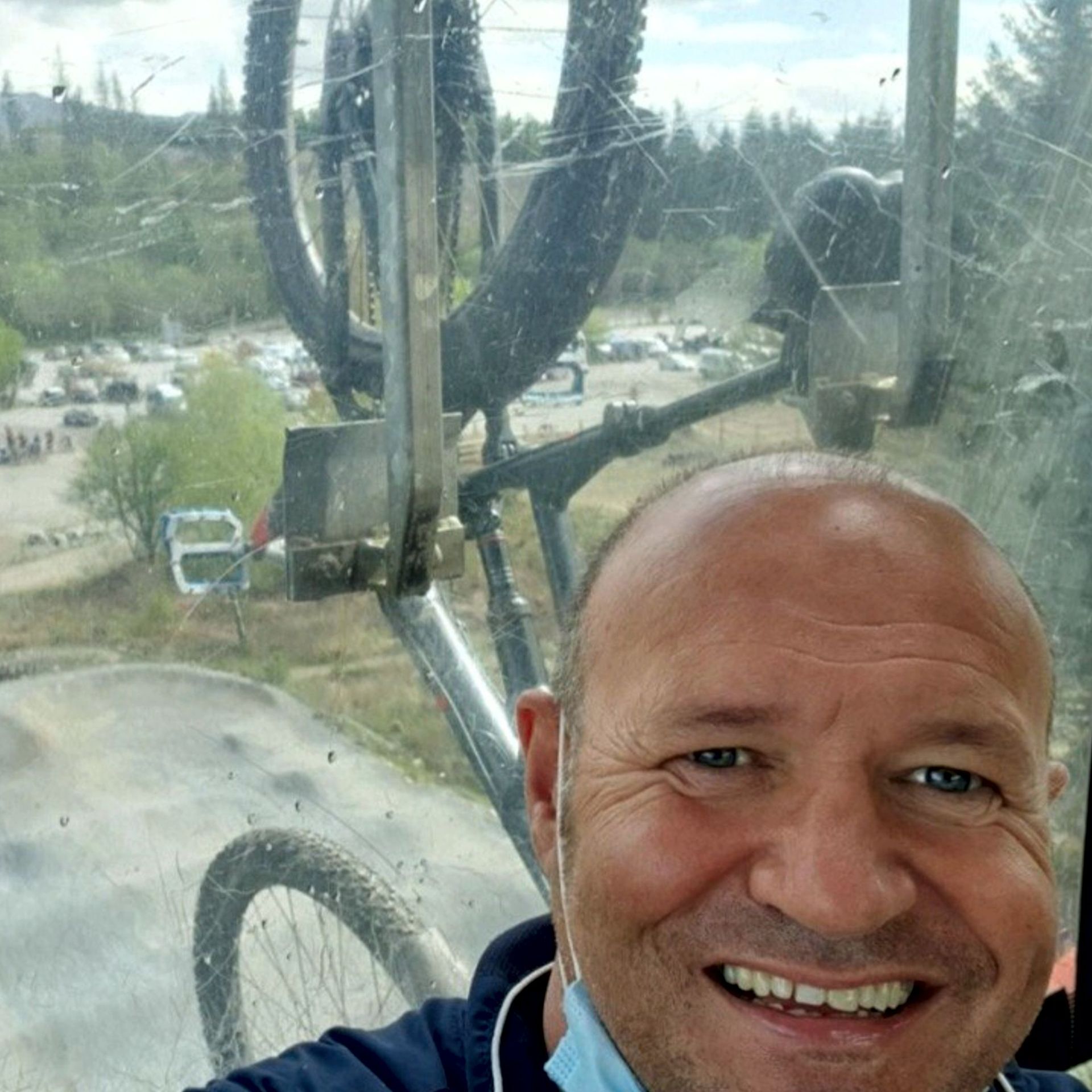 Picture of committee member Neil - Health and Safety Officer for the Dean Trail Volunteers