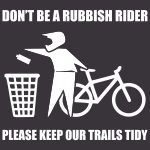 Keep our trails tidy!