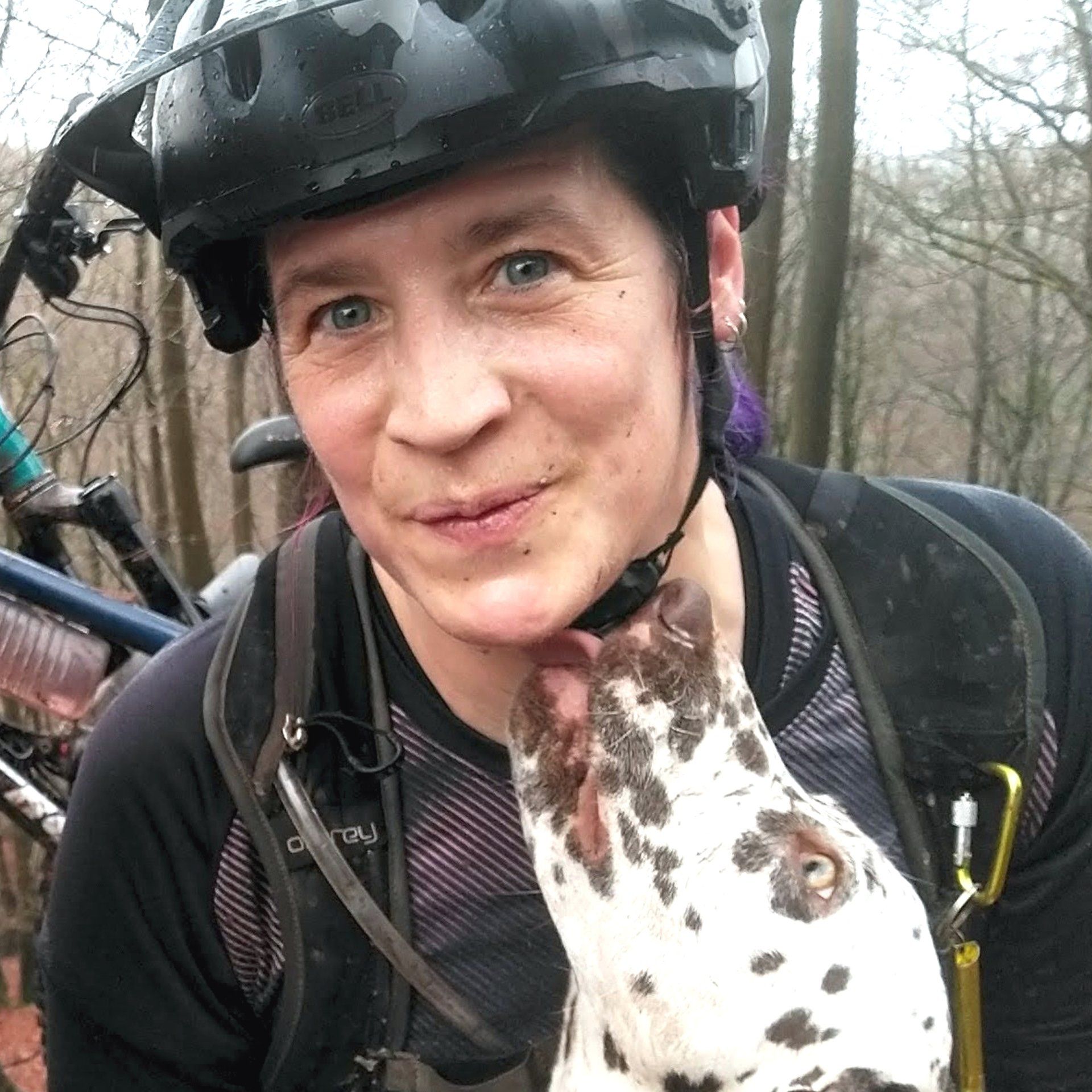 Picture of committee member Sara - Secretary for the Dean Trail Volunteers