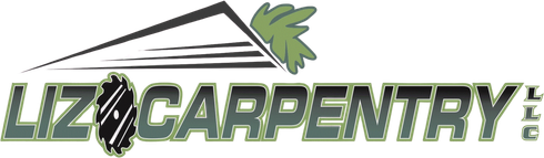 A logo for liz carpenter 's with a leaf on it