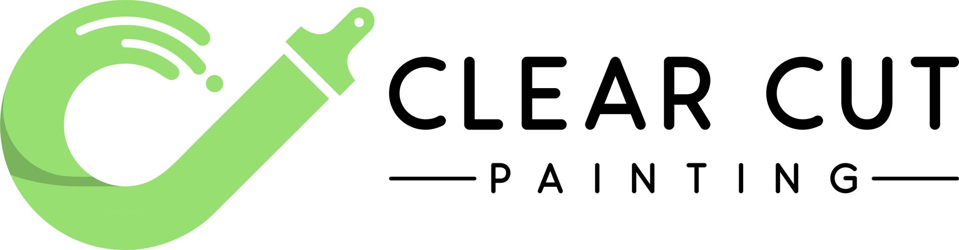 Clear Cut Painting logo. Company logo.