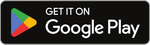 A button that says `` get it on google play '' on a white background.