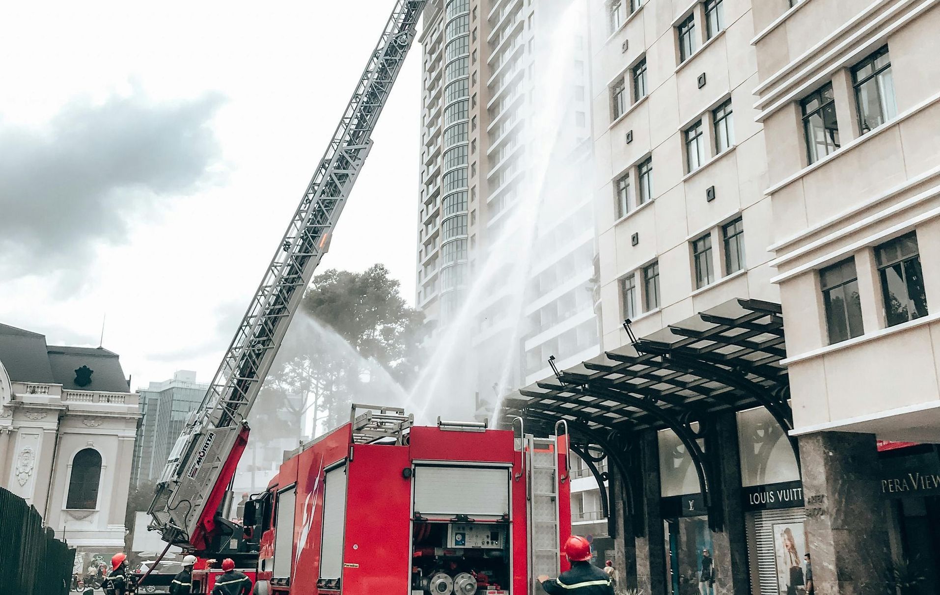 fire at business insurance