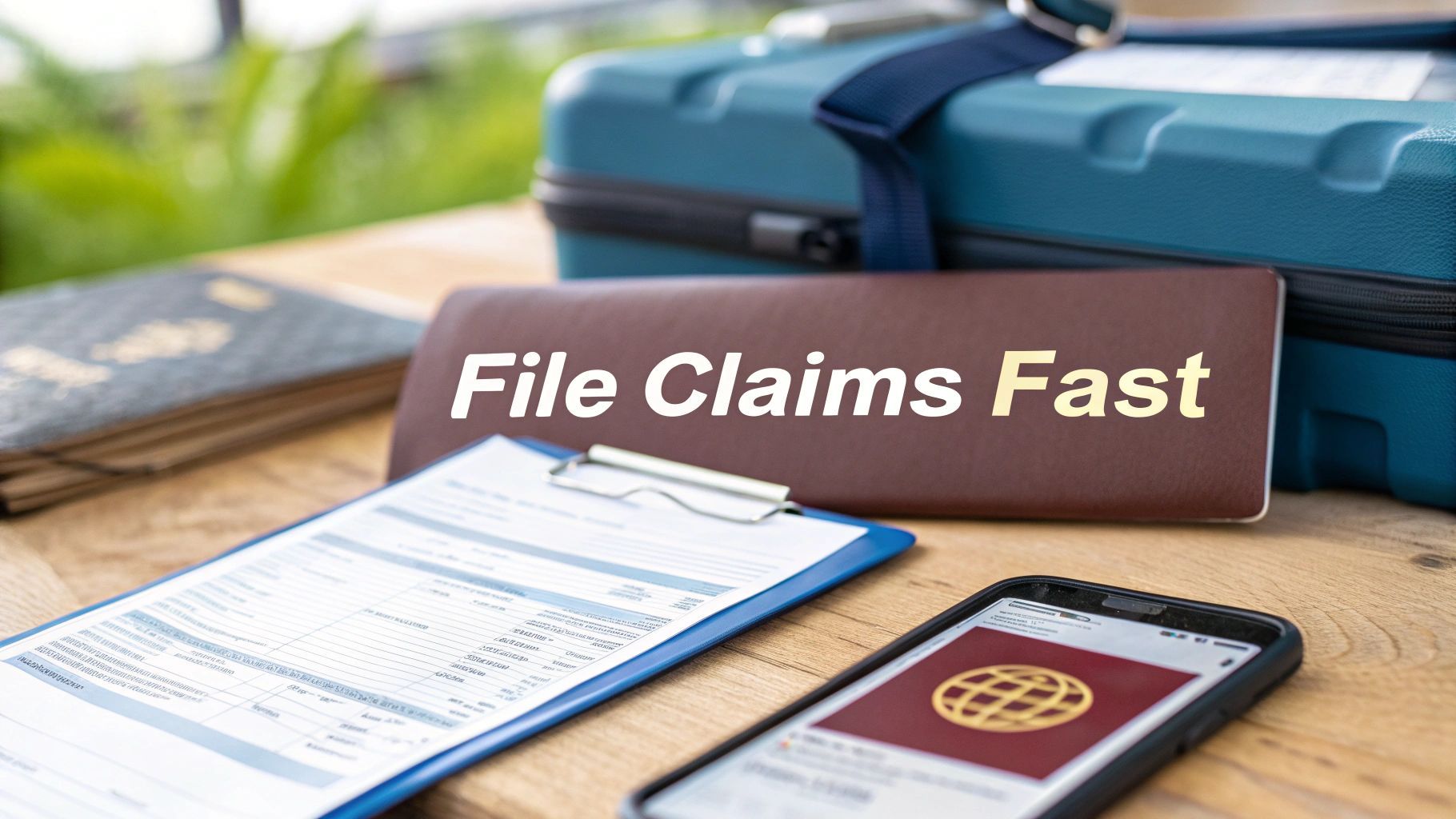 A brown sign reading 