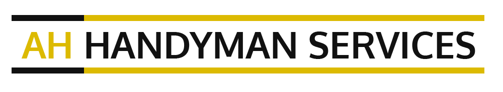 Logo for AH Handyman Services with the initials