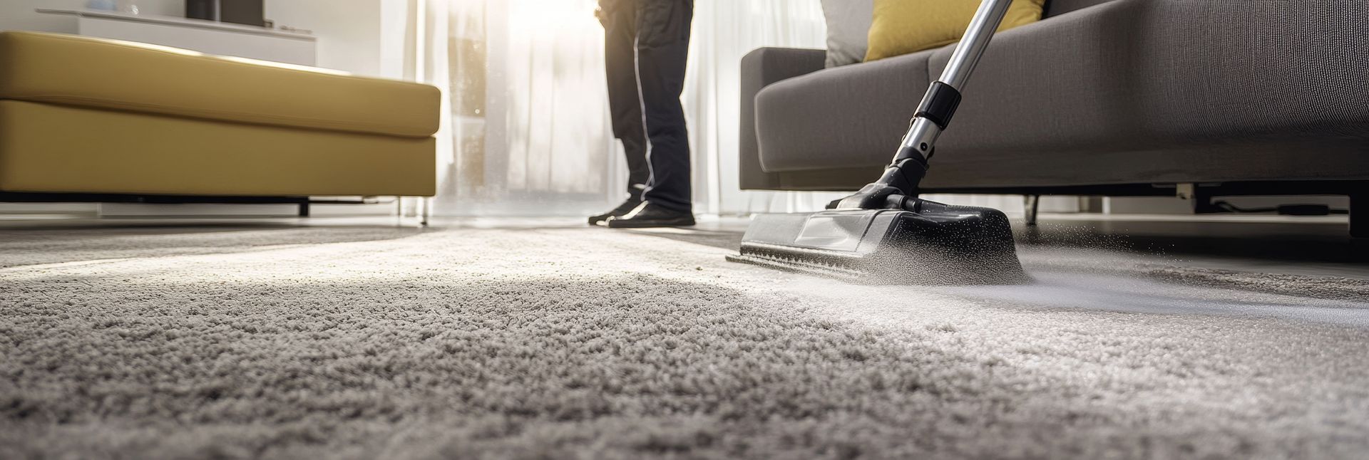 Limpieza de moquetas para grandes superficies