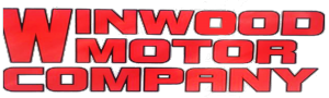 Winwood Motor Company logo in red.