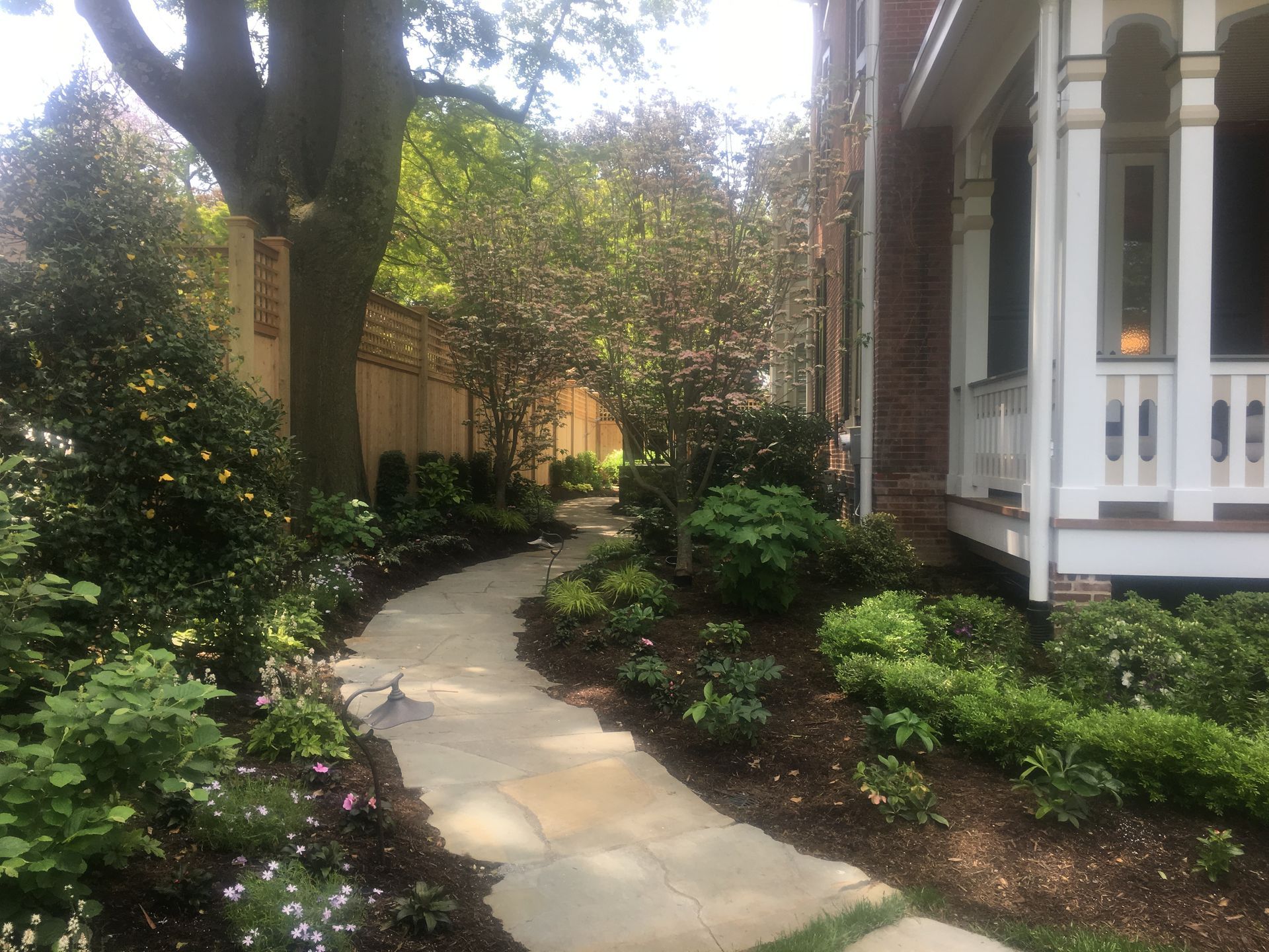 A Path Leading to a House — Kennett Square, PA — Classic Lawns