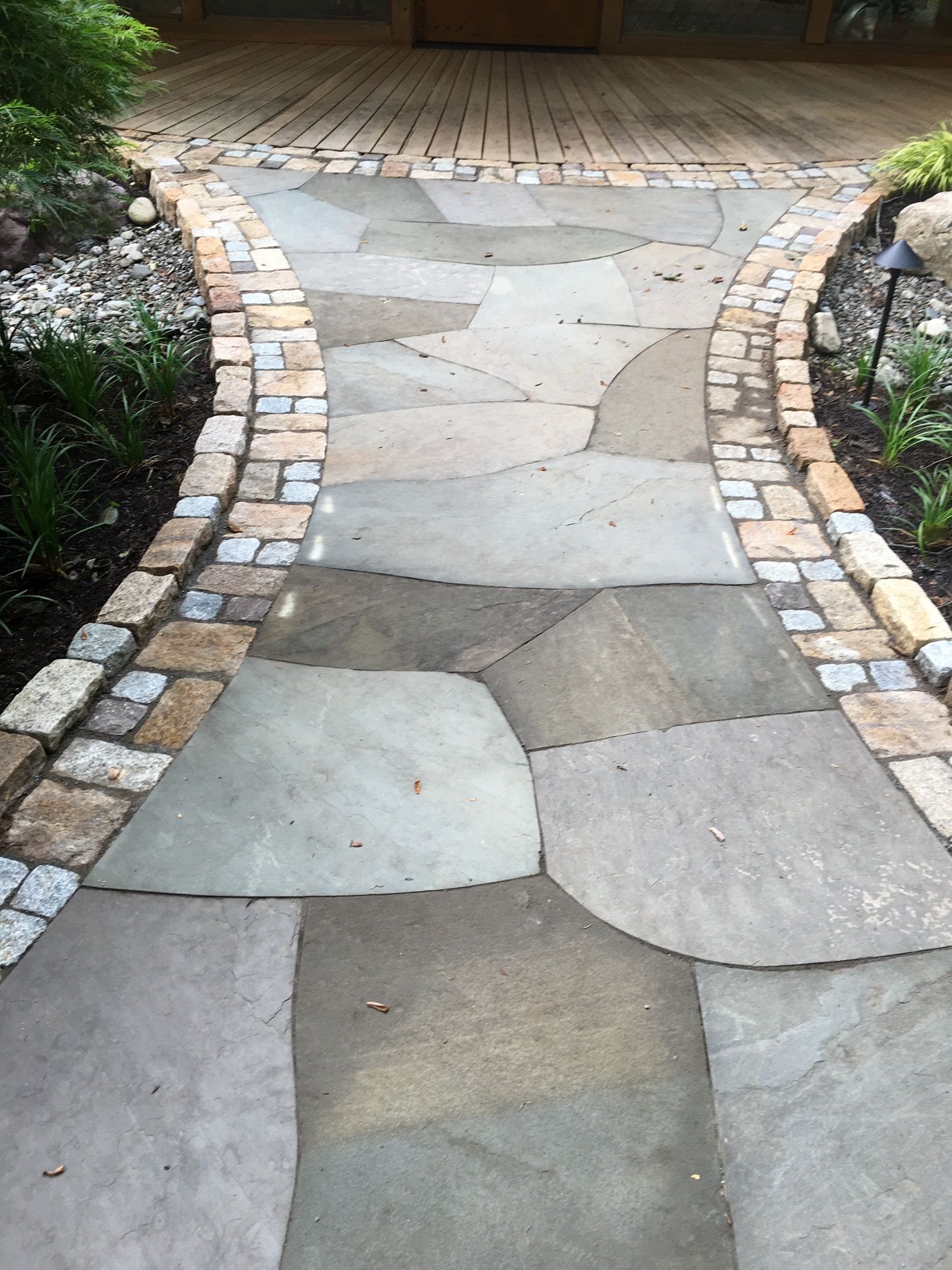 A Path Way in Garden — Kennett Square, PA — Classic Lawns