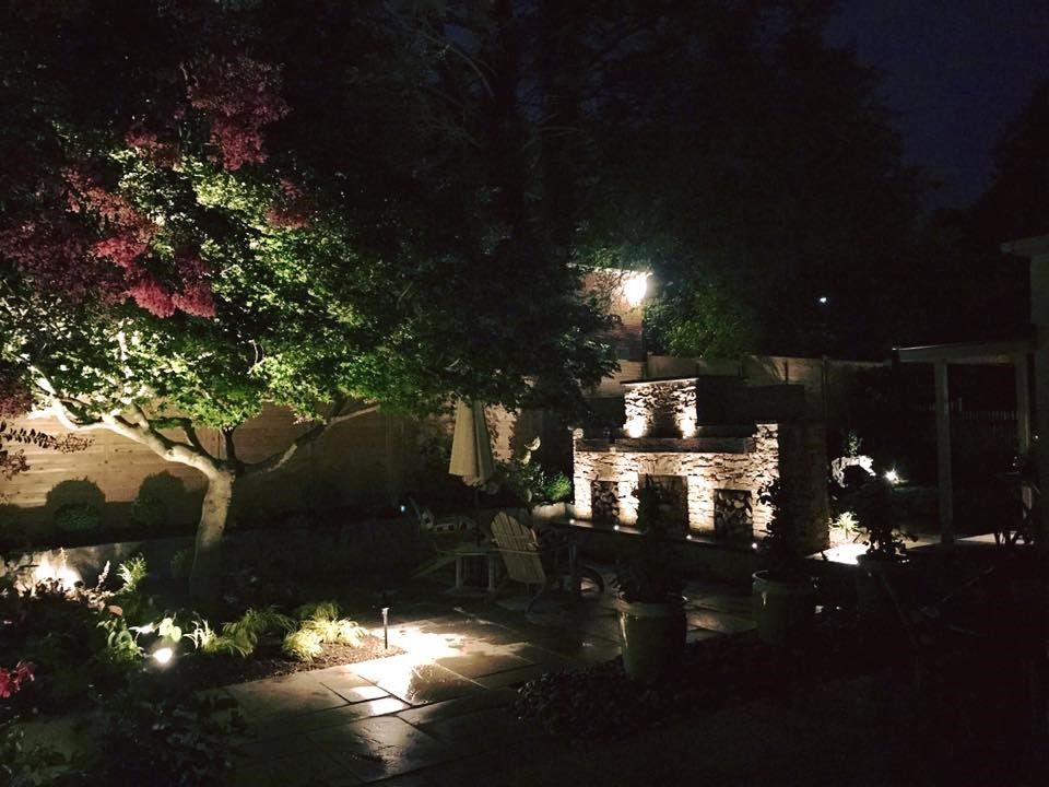 Outdoor Lighting Gallery #1 | Kennett Square, PA | Classic Lawns