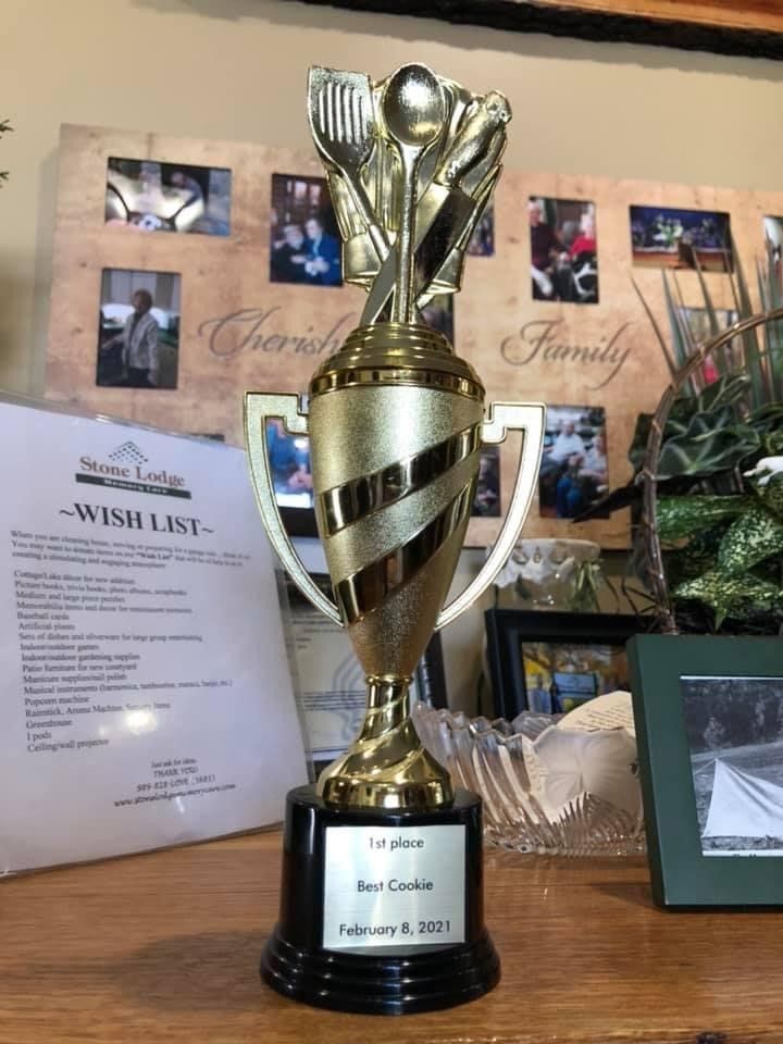 Cookie Baking trophy